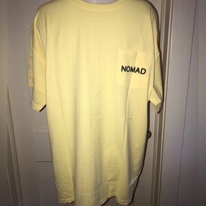 New Yellow Nomad t-Shirt size Large Cool Fun